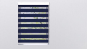 planeo double roller blind 28mm TL head profile - Blue
