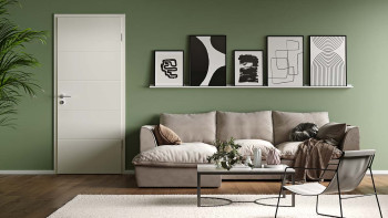 planeo Lacquer interior door Lacquer 2.0 - Jori 9016 White lacquer