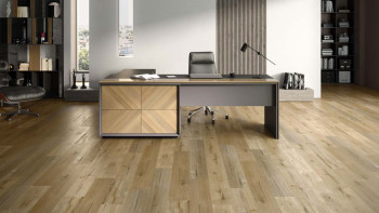 planeo click vinyl - Rigid Driftwood | integrated impact sound insulation (P27206T)